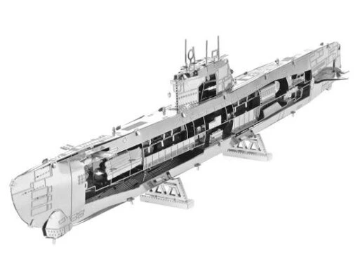 Metal Earth - German U-boat Type XXI -Spel Speelgoed Winkel 0008043 german u boat type xxi web
