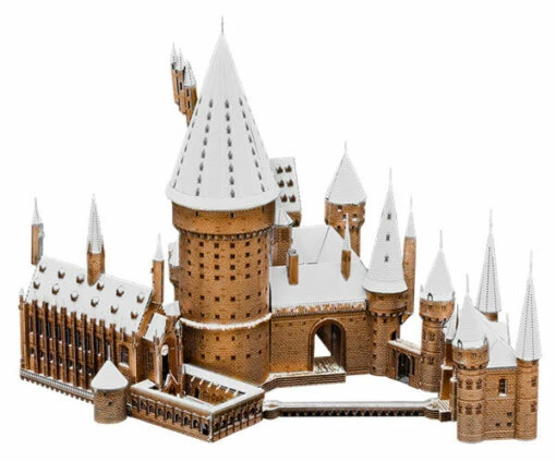 Metal Earth - Harry Potter - Hogwarts In Snow -Spel Speelgoed Winkel 0012135 hogwarts in snow 620 web