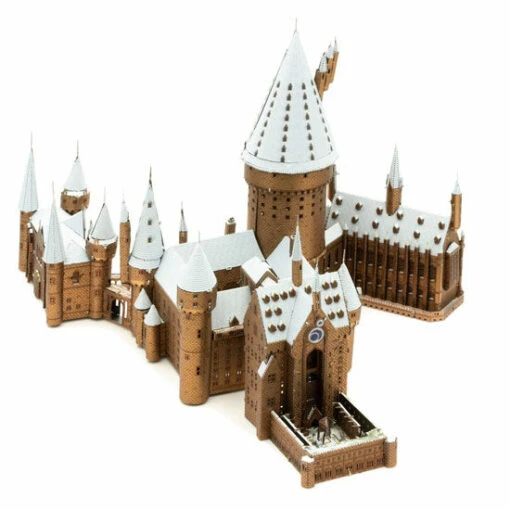Metal Earth - Harry Potter - Hogwarts In Snow -Spel Speelgoed Winkel 0012143 hogwarts in snow web