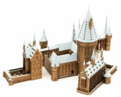 Metal Earth - Harry Potter - Hogwarts In Snow -Spel Speelgoed Winkel 0012144 hogwarts in snow web