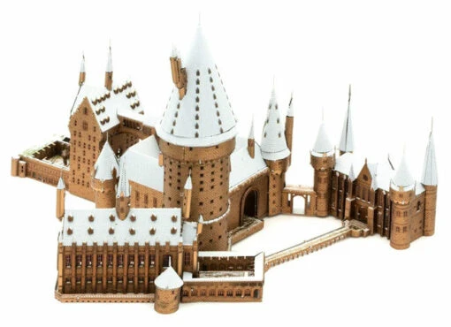 Metal Earth - Harry Potter - Hogwarts In Snow -Spel Speelgoed Winkel 0012145 hogwarts in snow web