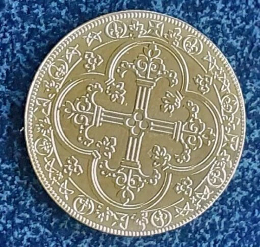 Metalen Munten 10 'barok' (set Van 20) -Spel Speelgoed Winkel 10 munt 2