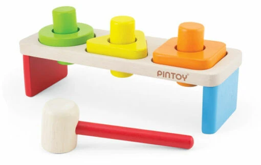 Sorteer En Klop Hamerbank -Spel Speelgoed Winkel 15508 sort and pound hammer bench a web
