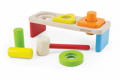 Sorteer En Klop Hamerbank -Spel Speelgoed Winkel 15508 sort and pound hammer bench b web