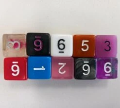 Dobbelstenen Met Cijfers (set Van 10) -Spel Speelgoed Winkel 20230502 082605