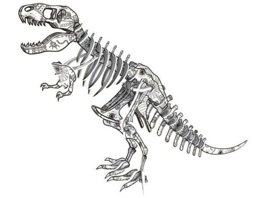 Puzzelboek Dinosaurussen -Spel Speelgoed Winkel 3d dinosaurus