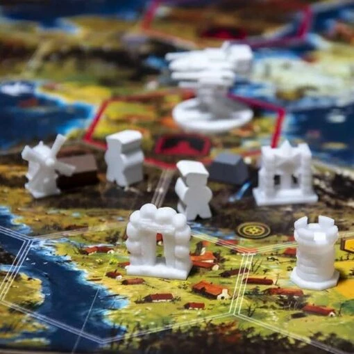 Scythe Compatible Upgrade Pack Imperial Buildings -Spel Speelgoed Winkel 3d print gebouwen scythe