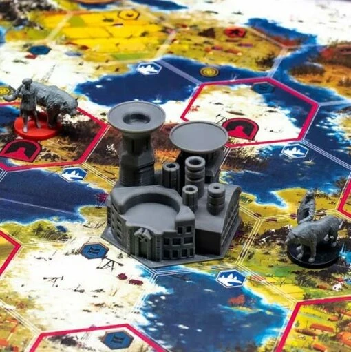Scythe Compatible Upgrade Pack Factory -Spel Speelgoed Winkel 3d printed factory