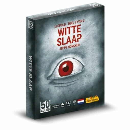 50 Clues: Witte Slaap (Leopold Deel 2/3) -Spel Speelgoed Winkel 50 clues witte slaap