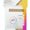 7 Wonders Sized Card Game Sleeves MATTE (67x103mm) Non-glare (80) -Spel Speelgoed Winkel 7 wonders matte board game sleeves