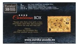 Carribbean Secret Escape Box -Spel Speelgoed Winkel achterkant carribean box web