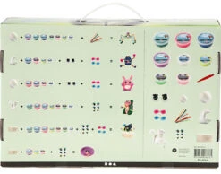Creatieve Cadeaubox: Bosdieren Met Klei -Spel Speelgoed Winkel achterkant doos creatief pakket bosdieren in klei web