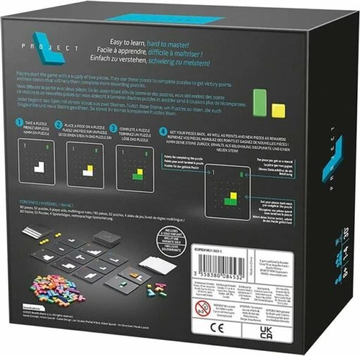 Project L -Spel Speelgoed Winkel achterkant speldoos project l