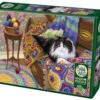 Comfy Cat (1000) -Spel Speelgoed Winkel afbeelding legpuzzel kat web