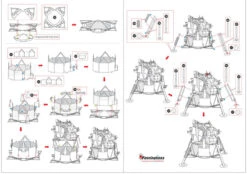 Metal Earth - Apollo Lunar Module -Spel Speelgoed Winkel apollolunarmodule4 web