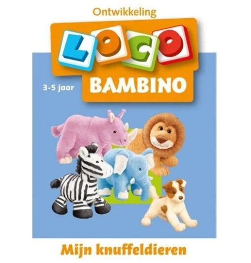 Bambino Loco Boekje: Mijn Knuffeldieren (3-5 Jaar) -Spel Speelgoed Winkel bambino loco boekje knuffeldieren web
