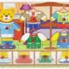Houten Inlegpuzzel Beer (10) -Spel Speelgoed Winkel beer puzzel aankleden web