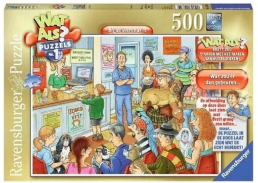 Wat Als Puzzel Nr. 1 - Bij De Dierenarts (500) -Spel Speelgoed Winkel bij de dierenarts ravensburger puzzel web