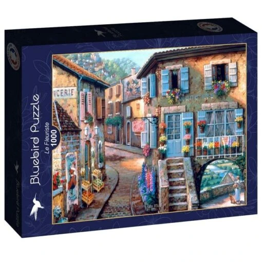 De Bloemist (1000) -Spel Speelgoed Winkel bluebird puzzle le fleuriste 1000