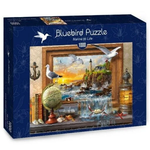 Marine To Life (1000) -Spel Speelgoed Winkel bluebird puzzle marine to life
