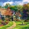 Dominic Davison - The Hideaway Cottage (2000) -Spel Speelgoed Winkel bluebird puzzle the hideaway cottage puzzle 2000