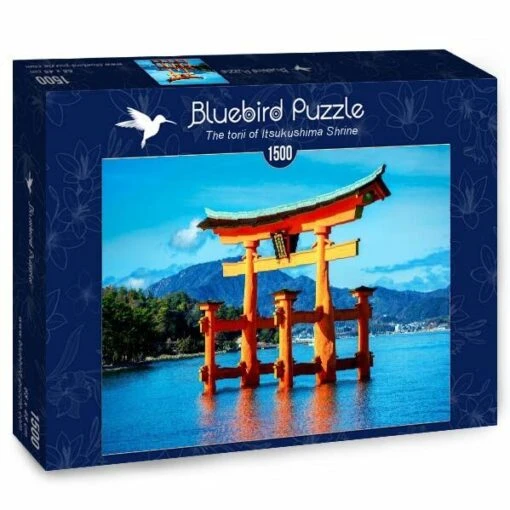 The Torii Of Itsukushima Shrine (1500) -Spel Speelgoed Winkel bluebird puzzle the torii of itsukushima shrine puzzle 1500