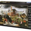 Brueghel Pieter The Younger: Winter (1000) -Spel Speelgoed Winkel bruegel winter legpuzzel web