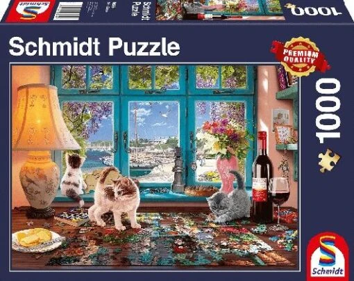 Bureau Van Een Puzzelaar (1000) -Spel Speelgoed Winkel bureau van een puzzelaar 1 web