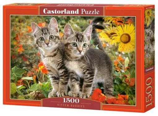 Kitten Buddies (1500) -Spel Speelgoed Winkel castorland 1500 kittens