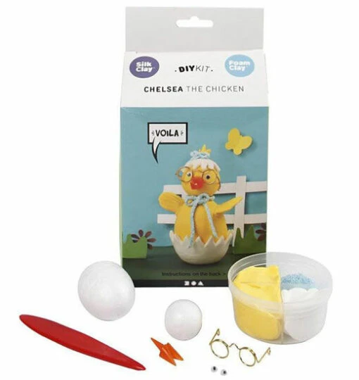 Knutselset Funny Friends: Chelsea Het Kuiken -Spel Speelgoed Winkel chelsea the chicken diy klei web