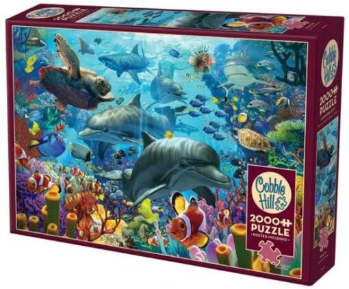 Coral Sea (2000) -Spel Speelgoed Winkel cobble hill coral sea puzzle 2000