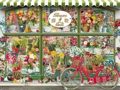 Flowers & Cacti Shop (275) Easy Handling -Spel Speelgoed Winkel cobble hill flowers cacti shop 1
