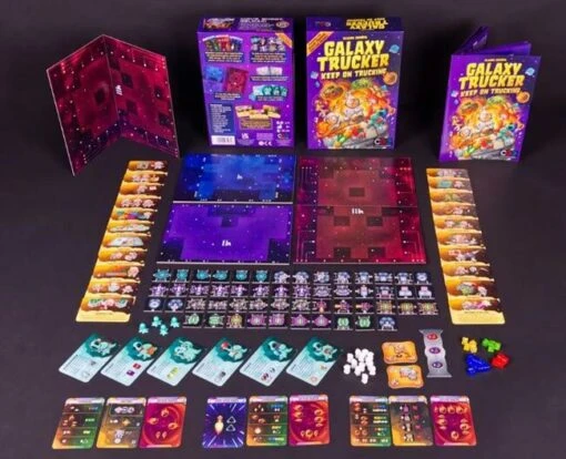 Galaxy Trucker: Keep On Trucking -Spel Speelgoed Winkel components of keep on trucking