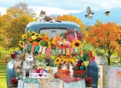 Country Truck In Autumn (500) -Spel Speelgoed Winkel country truck in autumn 1