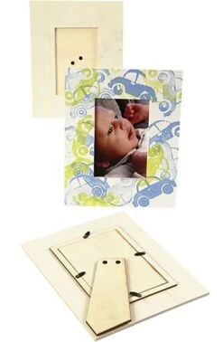 Fotokader Triplex -Spel Speelgoed Winkel cre25054 2