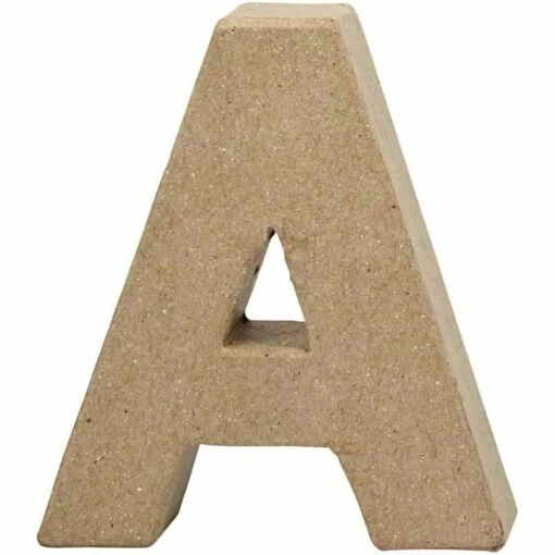 Letter A In Papier-mâché -Spel Speelgoed Winkel cre25060