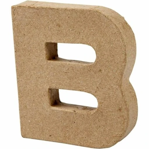 Letter B In Papier-mâché -Spel Speelgoed Winkel cre25061