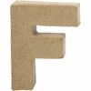 Letter F In Papier-mâché -Spel Speelgoed Winkel cre25065