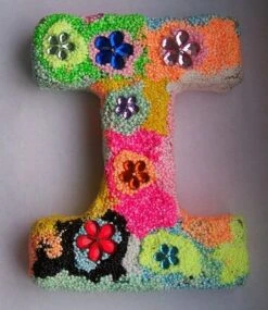 Letter I In Papier-mâché -Spel Speelgoed Winkel cre25068 2