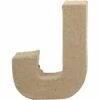 Letter J In Papier-mâché -Spel Speelgoed Winkel cre25069