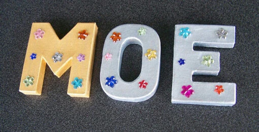 Letter O In Papier-mâché -Spel Speelgoed Winkel cre25074 4 web
