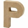 Letter P In Papier-mâché -Spel Speelgoed Winkel cre25075