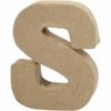 Letter S In Papier-mâché -Spel Speelgoed Winkel cre25078