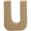 Letter U In Papier-mâché -Spel Speelgoed Winkel cre25080