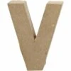 Letter V In Papier-mâché -Spel Speelgoed Winkel cre25081