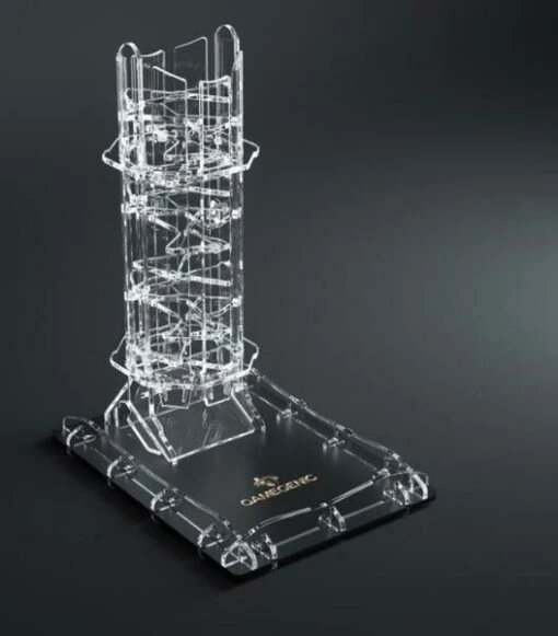 Crystal Twister Premium Dice Tower -Spel Speelgoed Winkel crystal twister gamegenic