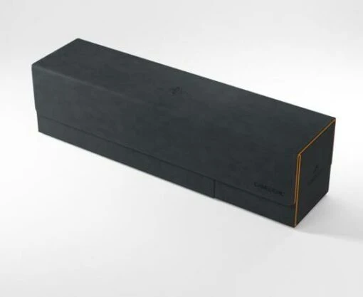 Deckbox Card's Lair 400+ Black/Orange Convertible -Spel Speelgoed Winkel deckbox card s lair 400 black orange gamegenic