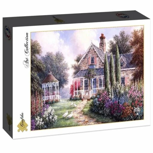 Dennis Lewan - Elmira's Cottage (1000) -Spel Speelgoed Winkel dennis lewan elmiras cottage puzzle 1000