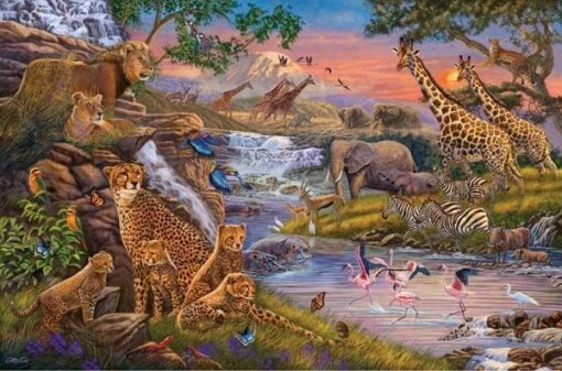 Dierenrijk (3000) -Spel Speelgoed Winkel dierenrijk foto 2 web