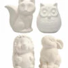 Dieren Spaarpotjes: Uil, Vos, Egel, Haas -Spel Speelgoed Winkel dierenspaarpotten terracotta web